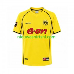 Borussia Dortmund Heren Shirt met Bedrukking Retro Thuis 2002 Korte Mouw