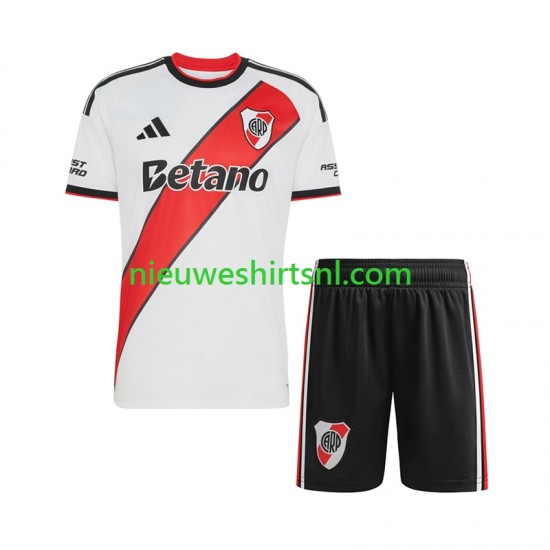 CA River Plate Kind Shirt met Bedrukking Thuis 2026-2027 Korte Mouw