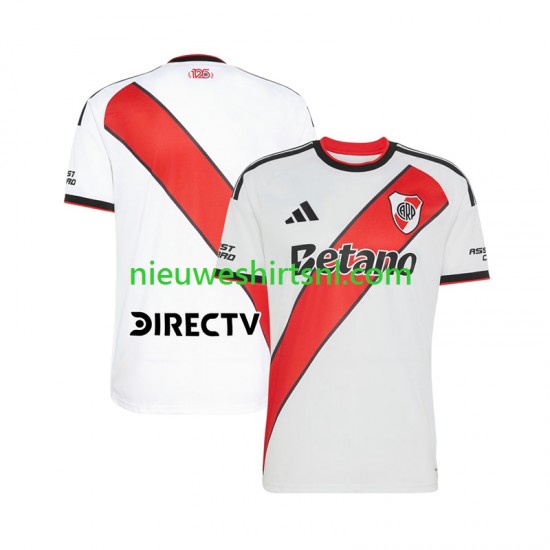 CA River Plate Heren Shirt met Bedrukking Thuis 2026-2027 Korte Mouw