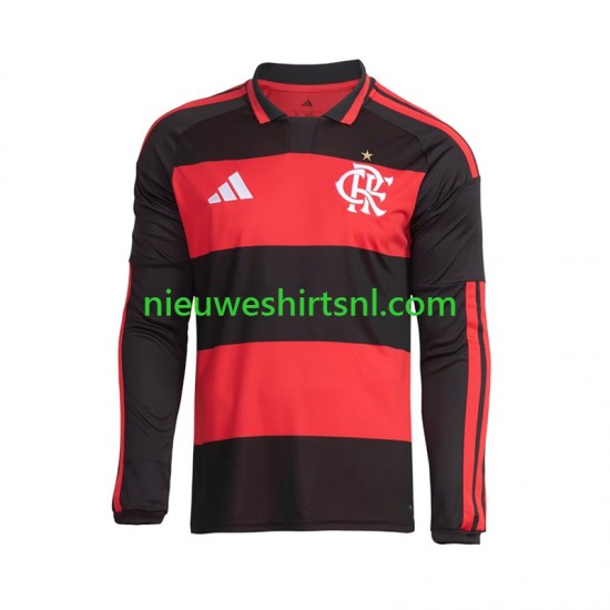 CR Flamengo Heren Shirt met Bedrukking Thuis 2026-2027 Lange Mouw