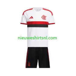CR Flamengo Kind Shirt met Bedrukking Uit 2026-2027 Korte Mouw