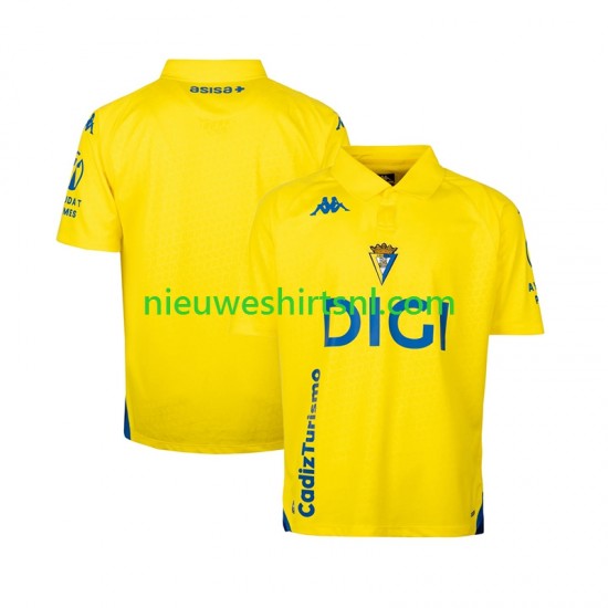 Cádiz CF Heren Shirt met Bedrukking Thuis 2026-2027 Korte Mouw