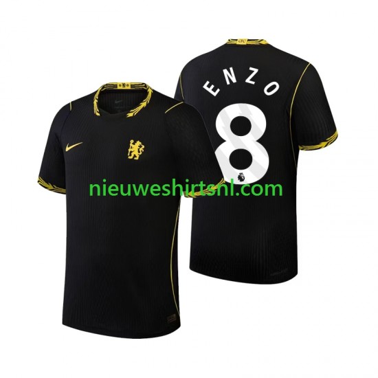 Chelsea Heren Shirt met Bedrukking Enzo Fernandez 8 Uit 2026-2027 Korte Mouw