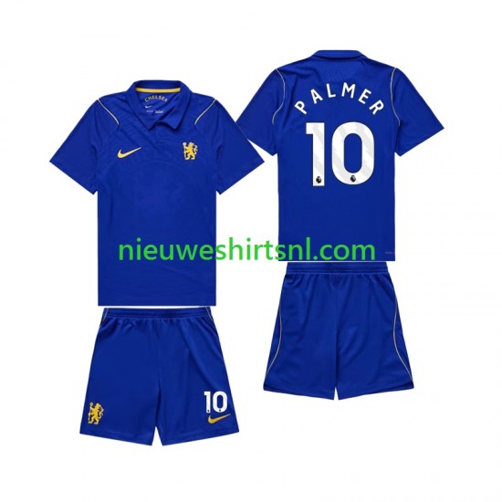 Kind Shirt met Bedrukking Chlesea Cole Palmer 10 Thuis 2026-2027 Korte Mouw