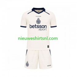 Club Brugge Kind Shirt met Bedrukking Uit 2026-2027 Korte Mouw