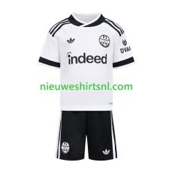 Eintracht Frankfurt Kind Shirt met Bedrukking Uit 2026-2027 Korte Mouw