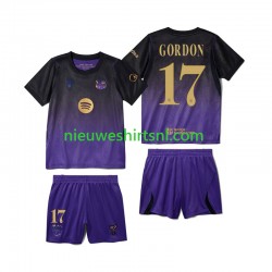 FC Barcelona Kind Shirt met Bedrukking Anthony Gordon 17 Uit 2026-2027 Korte Mouw FC Barcelona Kind Shirt met Bedrukking Anthony Gordon 17 Uit 2026-2027 Korte Mouw