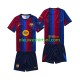 FC Barcelona Kind Shirt met Bedrukking Thuis 2026-2027 Korte Mouw