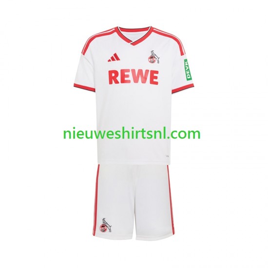 FC Köln Kind Shirt met Bedrukking Thuis 2026-2027 Korte Mouw
