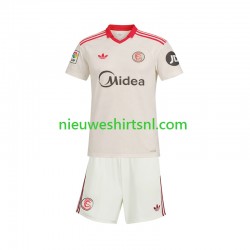 Sevilla FC Kind Shirt met Bedrukking Retro Thuis 2025-2026 Korte Mouw