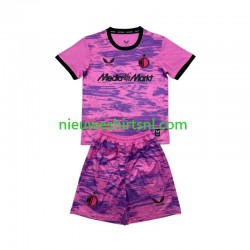Feyenoord Rotterdam Kind Shirt met Bedrukking Doelman Derde 2026-2027 Korte Mouw