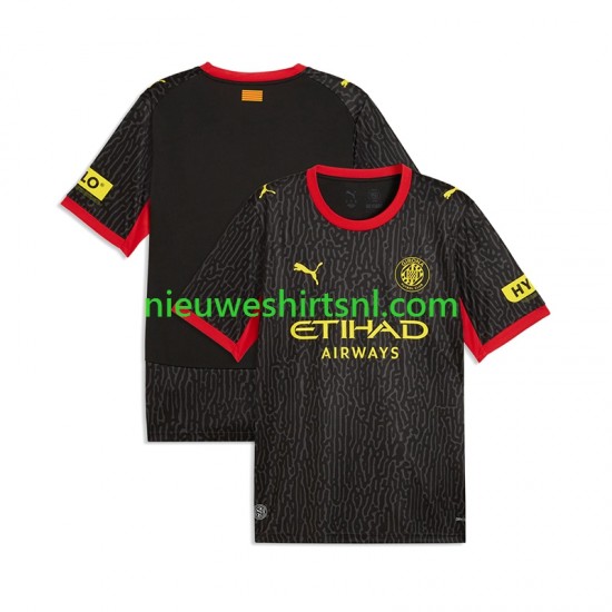 Heren Shirt met Bedrukking Girona Uit 2026-2027 Korte Mouw