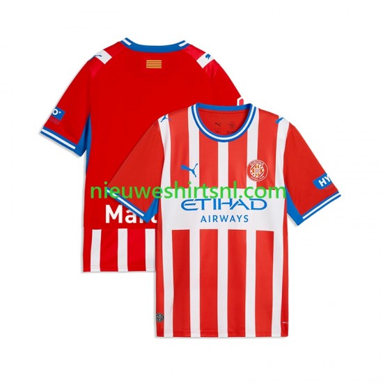 Heren Shirt met Bedrukking Girona Thuis 2026-2027 Korte Mouw