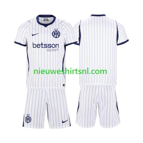 Inter Milan Kind Shirt met Bedrukking Uit 2026-2027 Korte Mouw