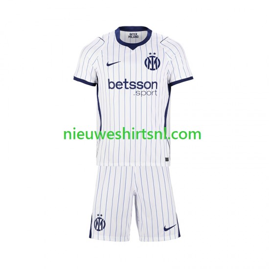 Inter Milan Kind Shirt met Bedrukking Uit 2026-2027 Korte Mouw