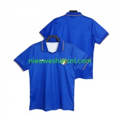 Italië Heren Shirt met Bedrukking 1990 Retro Thuis Korte Mouw