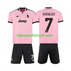 Juventus Kind Shirt met Bedrukking Cristiano Ronaldo 7 Uit 2026-2027 Korte Mouw