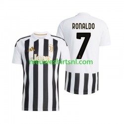 Juventus Heren Shirt met Bedrukking Cristiano Ronaldo 7 Thuis 2026-2027 Korte Mouw