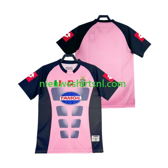 Juventus Heren Shirt met Bedrukking Doelman Retro Uit 2002-2003 Korte Mouw