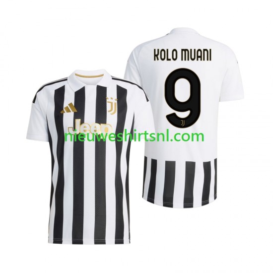 Juventus Heren Shirt met Bedrukking Randal Kolo Muani 9 Thuis 2026-2027 Korte Mouw