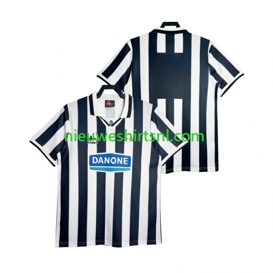 Juventus Heren Shirt met Bedrukking 1995 Retro Thuis 1994 Korte Mouw