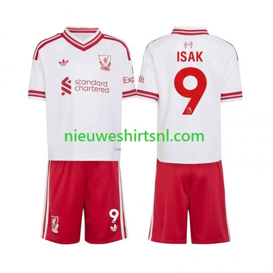 Liverpool Kind Shirt met Bedrukking Alexander Isak 9 Uit 2026-2027 Korte Mouw