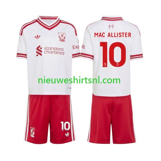 Liverpool Kind Shirt met Bedrukking Alexis Mac Allister 10 Uit 2026-2027 Korte Mouw