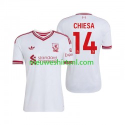 Liverpool Heren Shirt met Bedrukking Federico Chiesa 14 Uit 2026-2027 Korte Mouw