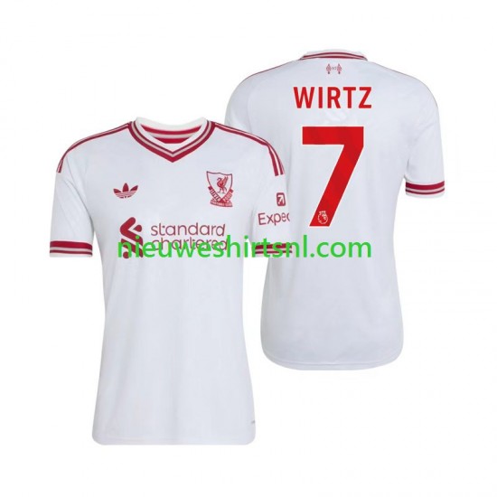 Liverpool Heren Shirt met Bedrukking Florian Wirtz 7 Uit 2026-2027 Korte Mouw