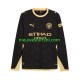Manchester City Heren Shirt met Bedrukking Uit 2026-2027 Lange Mouw