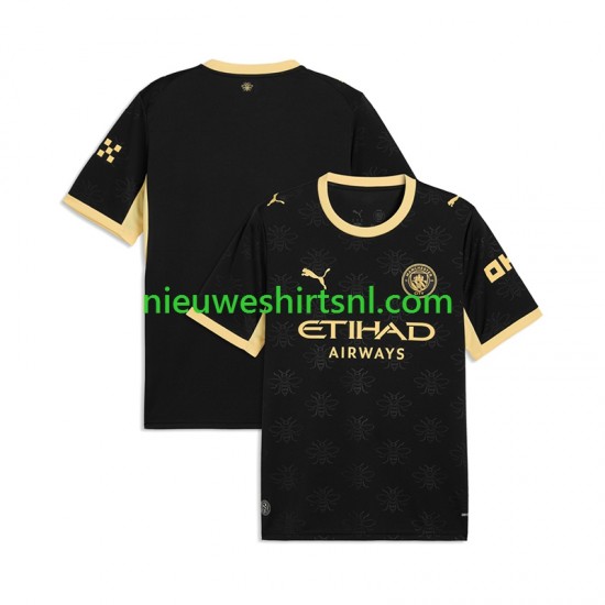 Manchester City Heren Shirt met Bedrukking Uit 2026-2027 Korte Mouw