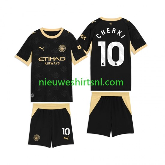 Manchester City Kind Shirt met Bedrukking Rayan Cherki 10 Uit 2026-2027 Korte Mouw