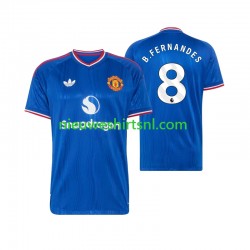 Manchester United Heren Shirt met Bedrukking Bruno Fernandes 8 Uit 2026-2027 Korte Mouw Manchester United Heren Shirt met Bedrukking Bruno Fernandes 8 Uit 2026-2027 Korte Mouw
