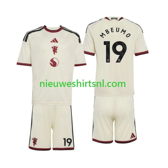 Manchester United Kind Shirt met Bedrukking Bryan Mbeumo 19 Derde 2026-2027 Korte Mouw