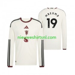 Manchester United Heren Shirt met Bedrukking Bryan Mbeumo 19 Derde 2026-2027 Lange Mouw Manchester United Heren Shirt met Bedrukking Bryan Mbeumo 19 Derde 2026-2027 Lange Mouw