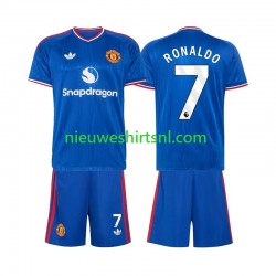 Manchester United Kind Shirt met Bedrukking Cristiano Ronaldo 7 Uit 2026-2027 Korte Mouw