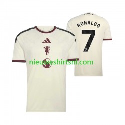 Manchester United Heren Shirt met Bedrukking Cristiano Ronaldo 7 Derde 2026-2027 Korte Mouw
