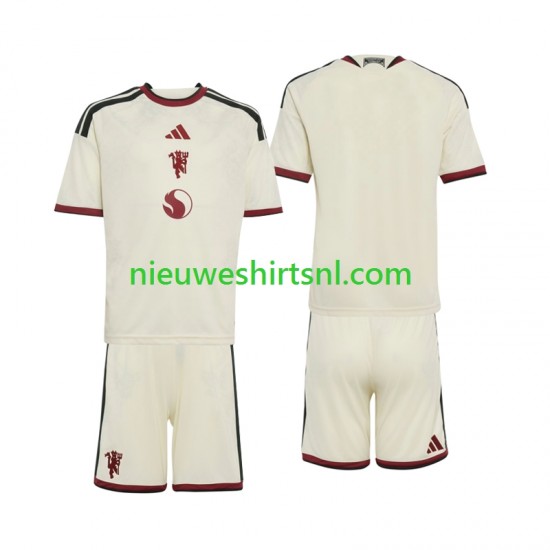 Manchester United Kind Shirt met Bedrukking Derde 2026-2027 Korte Mouw