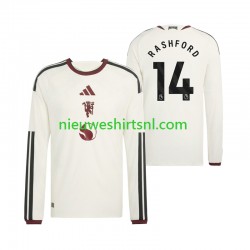 Manchester United Heren Shirt met Bedrukking Marcus Rashford 14 Derde 2026-2027 Lange Mouw Manchester United Heren Shirt met Bedrukking Marcus Rashford 14 Derde 2026-2027 Lange Mouw