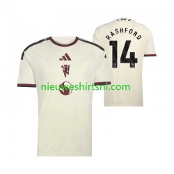 Manchester United Heren Shirt met Bedrukking Marcus Rashford 14 Derde 2026-2027 Korte Mouw Manchester United Heren Shirt met Bedrukking Marcus Rashford 14 Derde 2026-2027 Korte Mouw