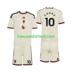 Manchester United Kind Shirt met Bedrukking Matheus Cunha 10 Derde 2026-2027 Korte Mouw Manchester United Kind Shirt met Bedrukking Matheus Cunha 10 Derde 2026-2027 Korte Mouw