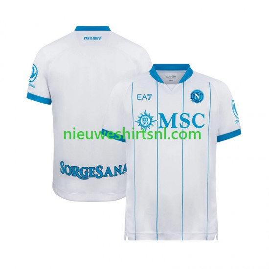 Napoli Heren Shirt met Bedrukking Uit 2026-2027 Korte Mouw