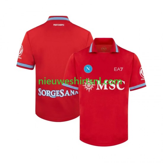 Napoli Heren Shirt met Bedrukking Derde 2026-2027 Korte Mouw