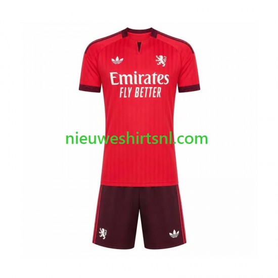 Olympique Lyonnais Kind Shirt met Bedrukking Thuis 2026-2027 Korte Mouw