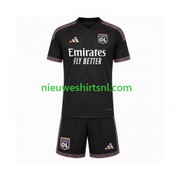 Olympique Lyonnais Kind Shirt met Bedrukking Derde 2026-2027 Korte Mouw Olympique Lyonnais Kind Shirt met Bedrukking Derde 2026-2027 Korte Mouw