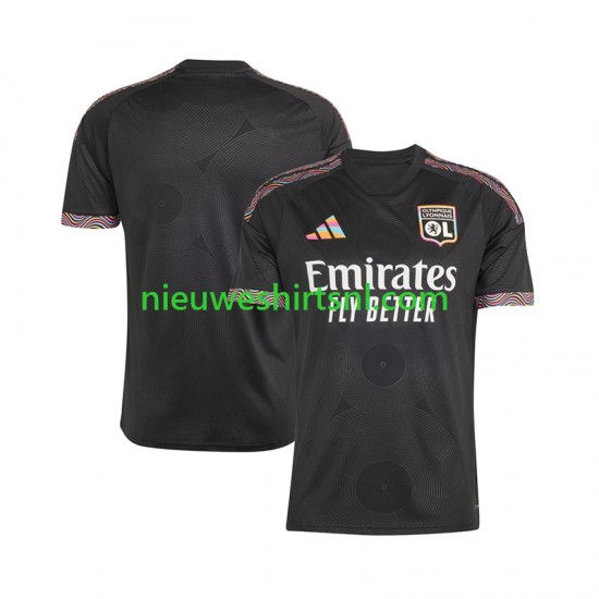 Olympique Lyonnais Heren Shirt met Bedrukking Derde 2026-2027 Korte Mouw