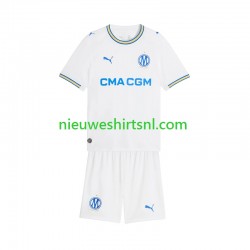 Olympique Marseille Kind Shirt met Bedrukking Thuis 2026-2027 Korte Mouw