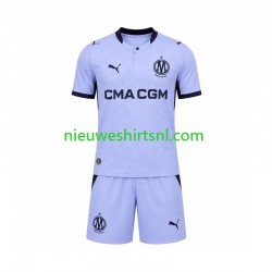 Olympique Marseille Kind Shirt met Bedrukking Derde 2026-2027 Korte Mouw Olympique Marseille Kind Shirt met Bedrukking Derde 2026-2027 Korte Mouw