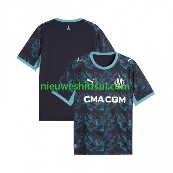 Olympique Marseille Heren Shirt met Bedrukking Uit 2026-2027 Korte Mouw