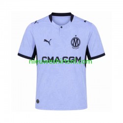 Olympique Marseille Heren Shirt met Bedrukking Derde 2026-2027 Korte Mouw Olympique Marseille Heren Shirt met Bedrukking Derde 2026-2027 Korte Mouw